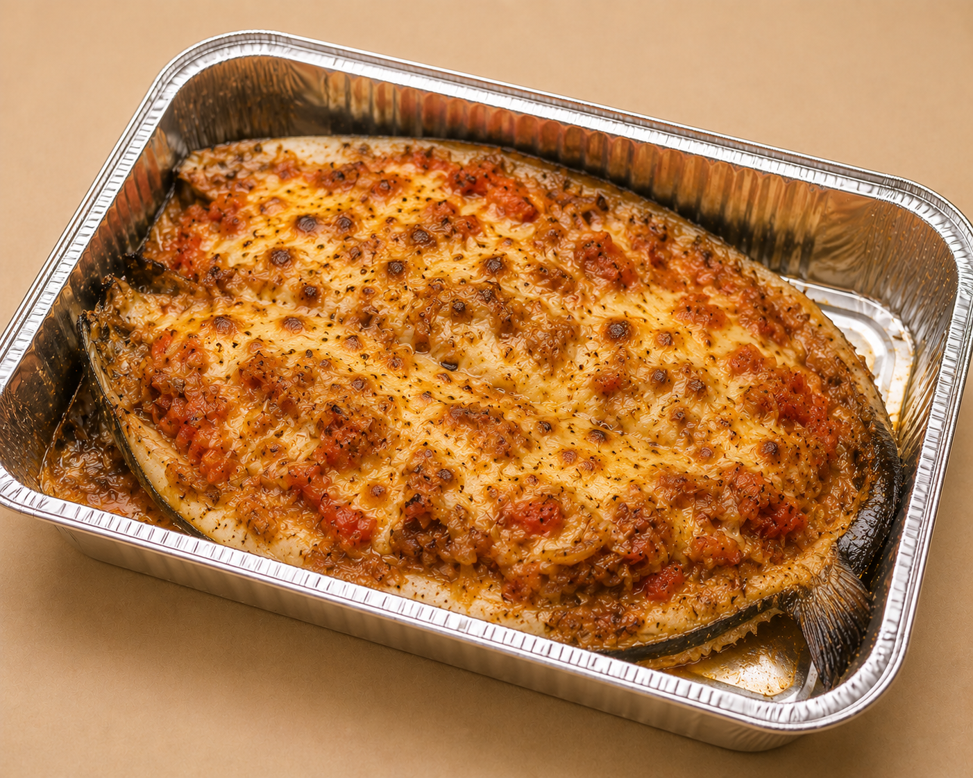 Cheesy Baked Bangus