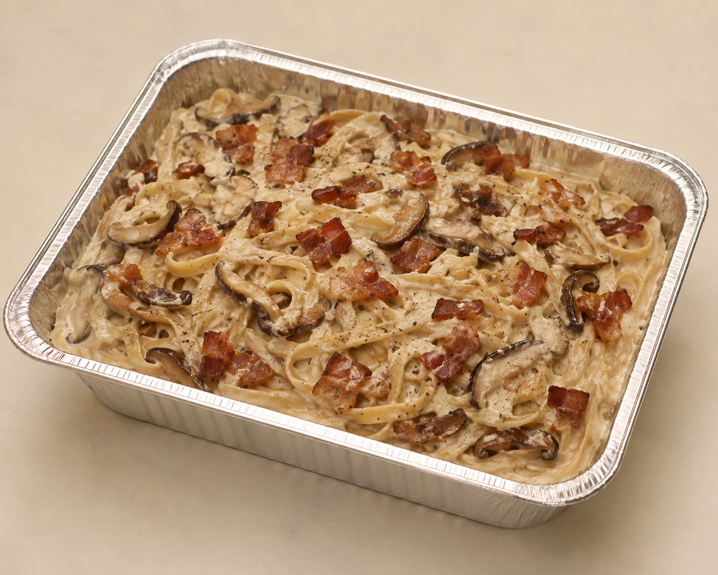 Creamy Truffle Bacon Pasta